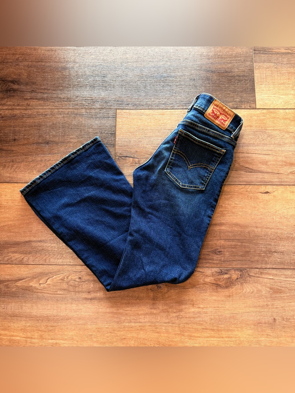 Women’s SuperLow Flare Size 24 Levi Jeans
